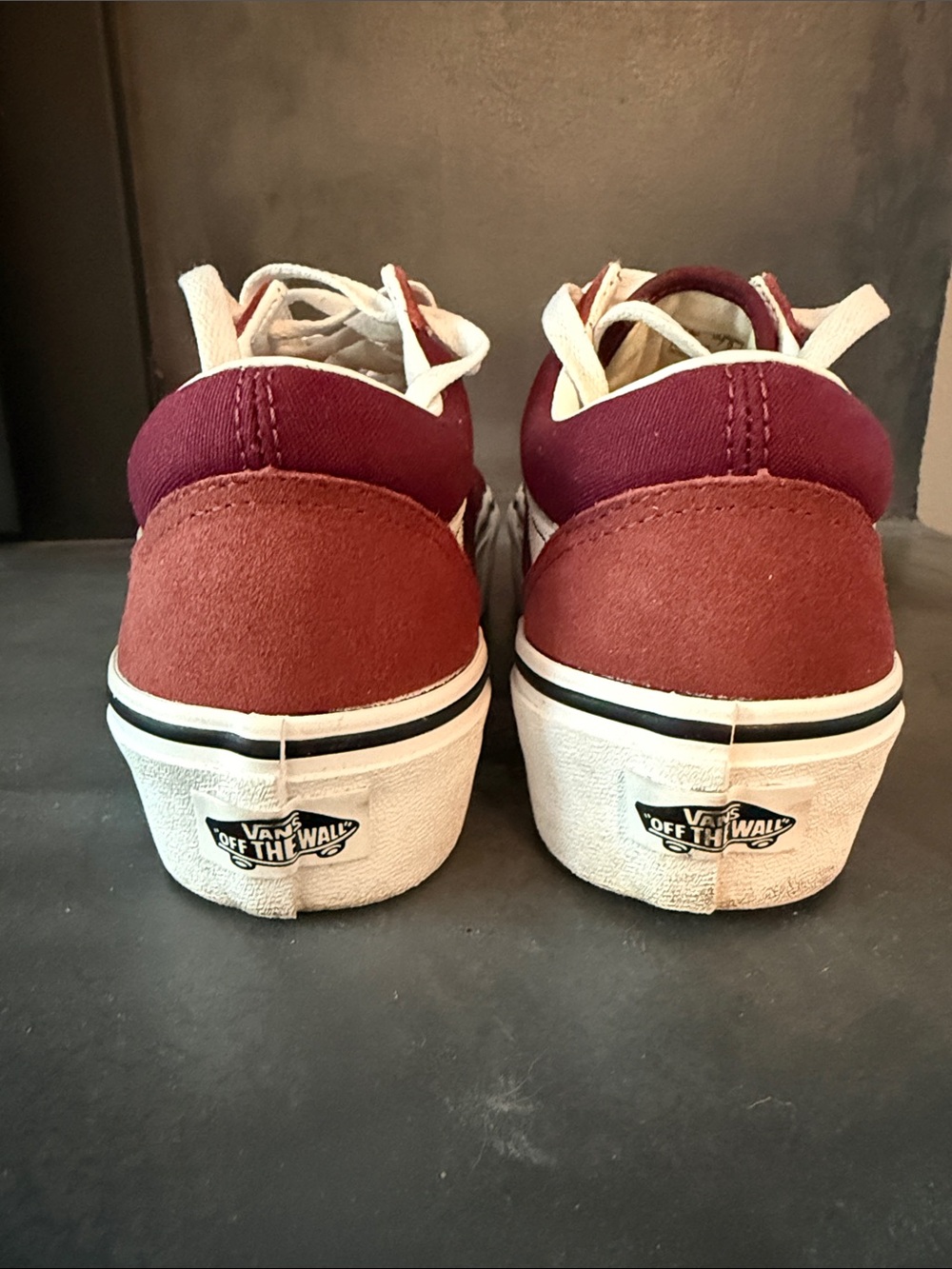 Vans Old Skool Platform Suede/Canvas Sneaker - Picture 4 of 5